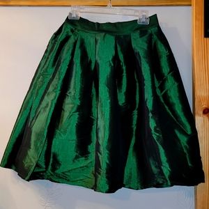 Ellen Griswold Green Skirt.  NWT size med.